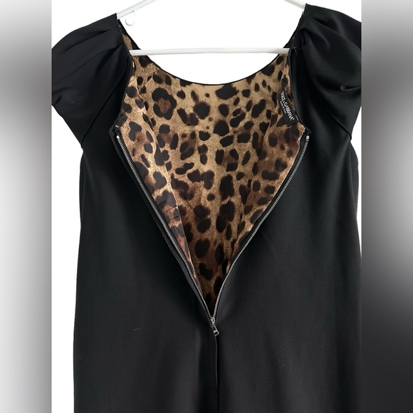 Vintage Dolce & Gabbana Black Sheath Dress - Picture 4 of 10